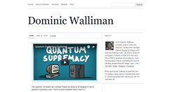 Desktop Screenshot of dominicwalliman.com